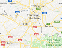 Location map — Avelin, France